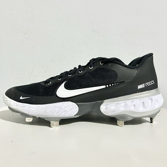 Nike Alpha Huarache Elite 3 Low “Black White” Men’s Size 11.5 Baseball Cleats main image 8